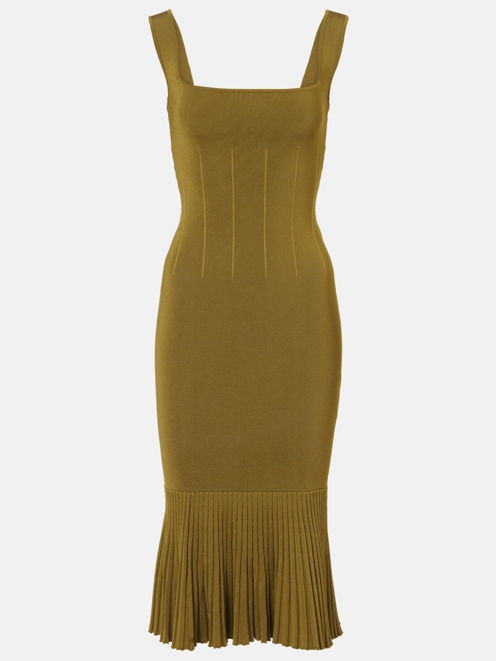 Galvan ‘Atalanta knitted midi dress’
